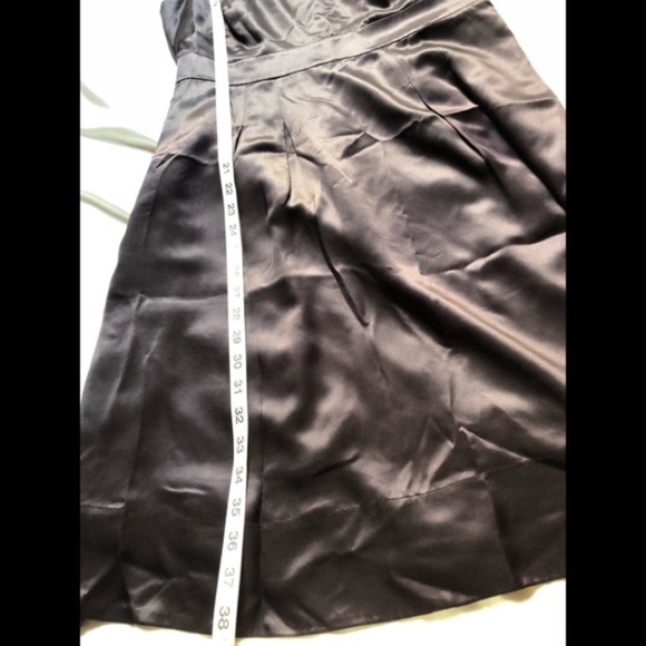 ❤️NWT Banana Republic 100% Silk Dress Maroon Sz 6 - Picture 6 of 9